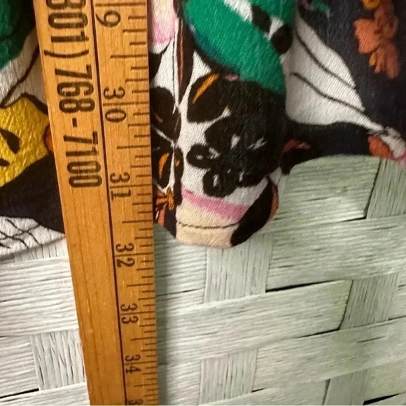 Lane Bryant sleepless, top floral, bohemian casual gathered plus size 18 - Picture 8 of 9